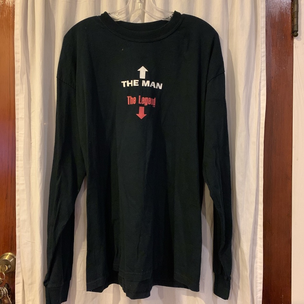 XL the man, the legend long sleeve t shirt